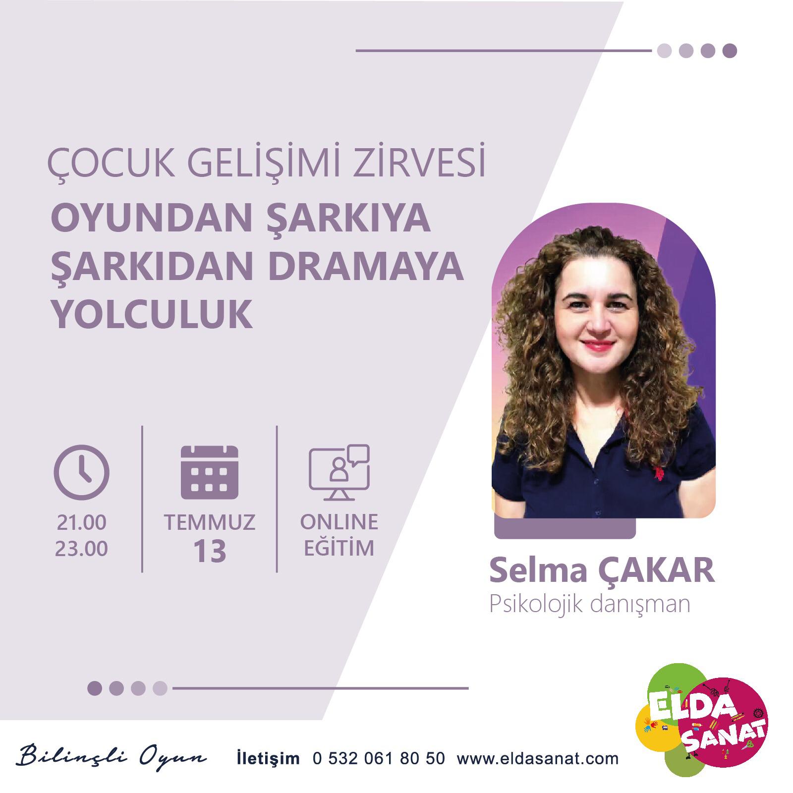 OYUNDAN ŞARKIYA ŞARKIDAN DRAMAYA YOLCULUK EĞİTİMİ