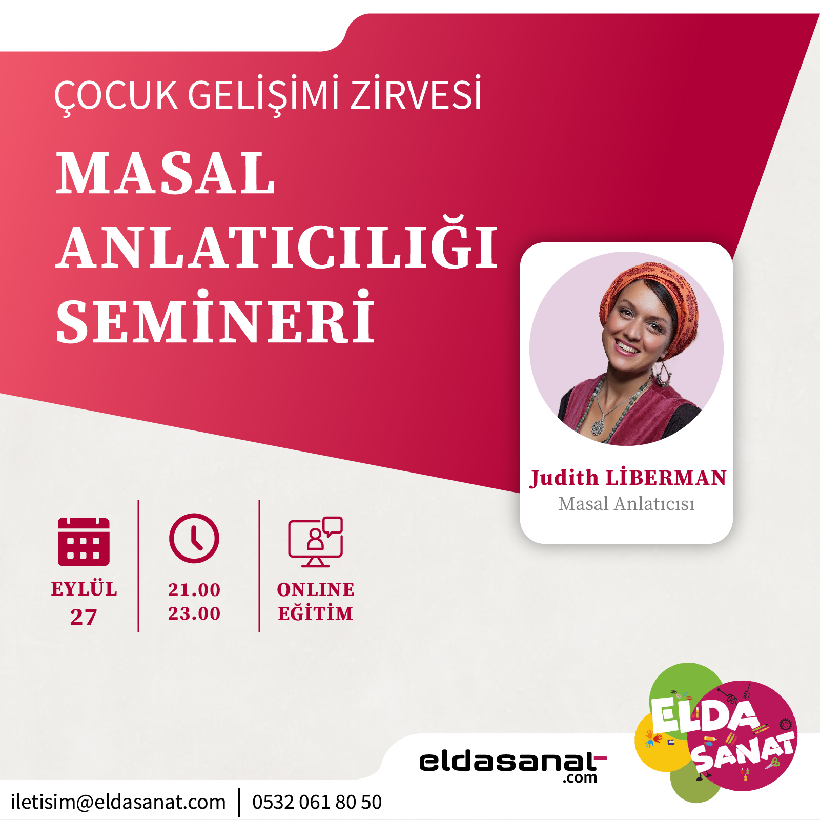 JUDTİH  LİBERMAN İLE MASAL ANLATICILIĞI