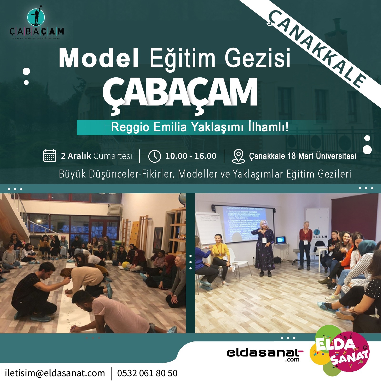 Model Eğitim Gezisi  Çabaçam Çanakkale 