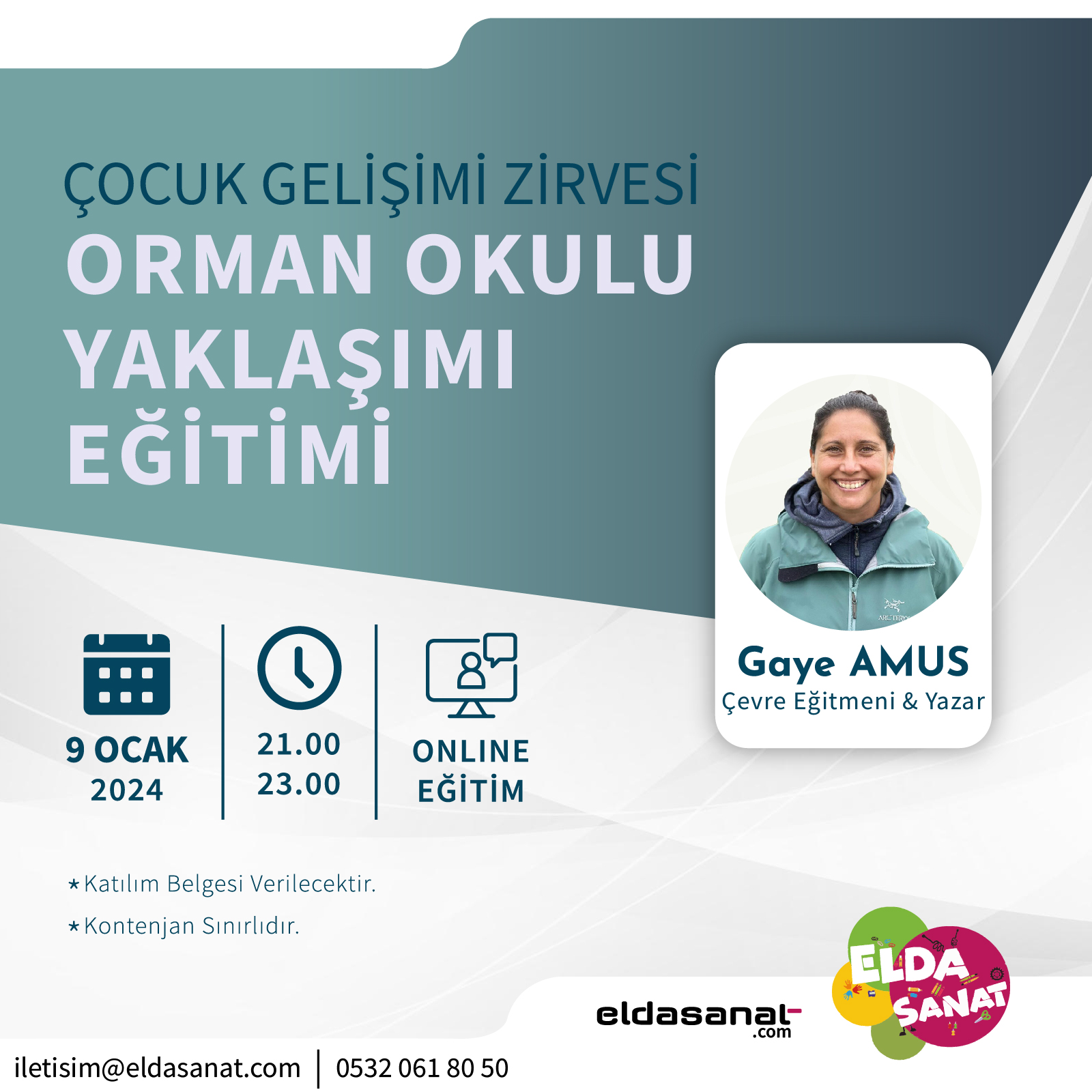 GAYE AMUS İLE ORMAN OKULU EĞİTİMİ