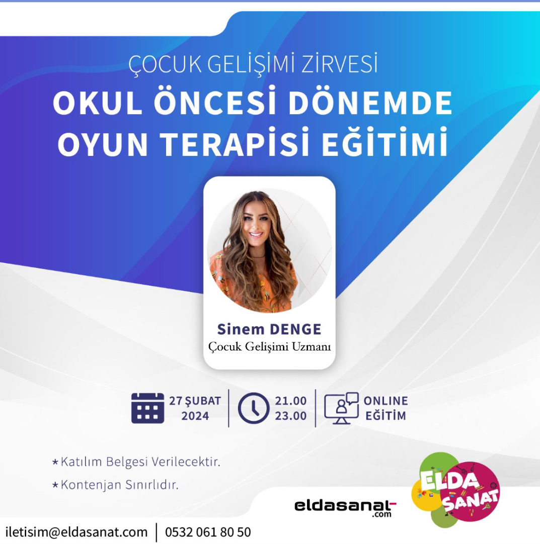 Okul Öncesi Dönemde Oyun Terapisi 