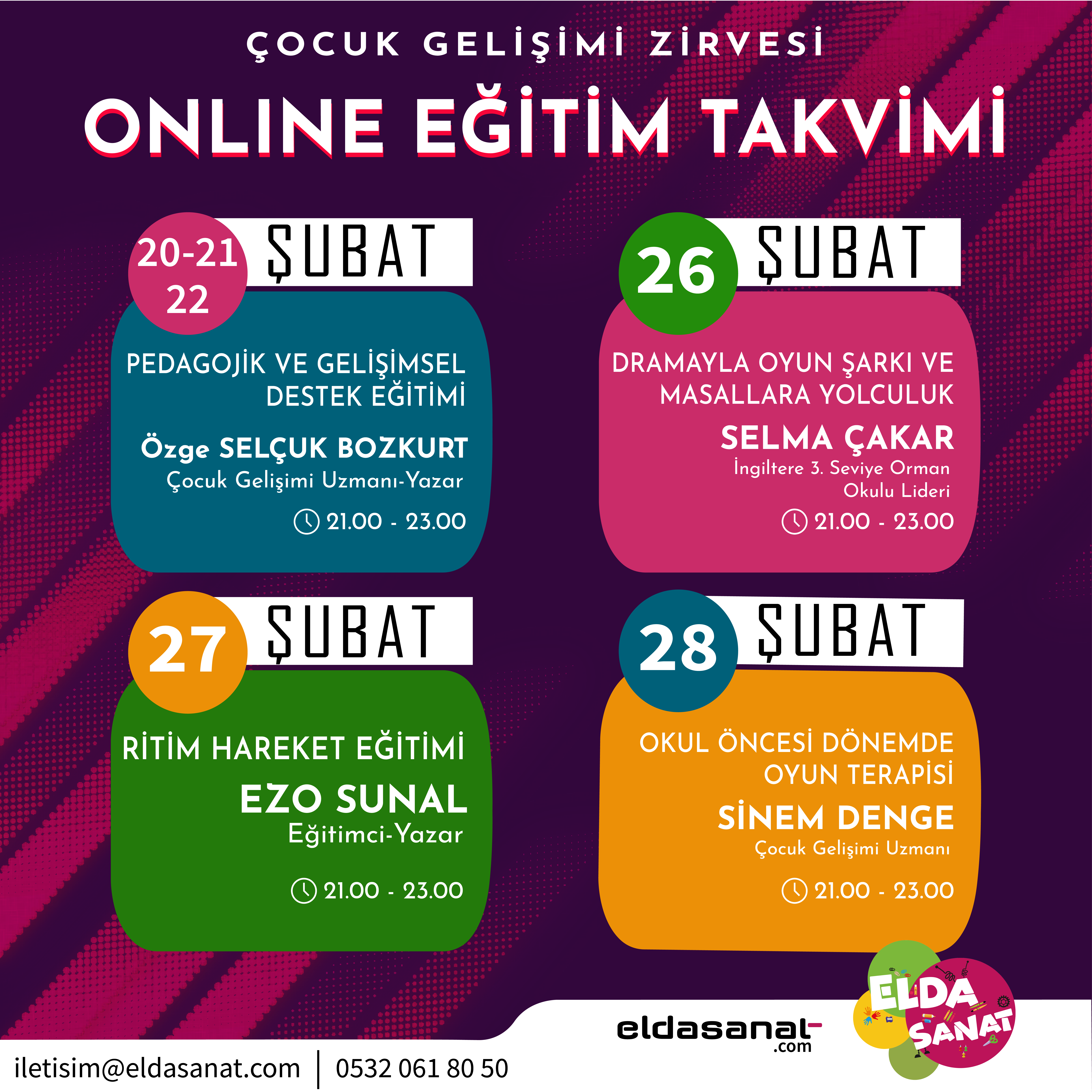 ŞUBAT AYI ONLİNE EĞİTİM KAMPANYASI