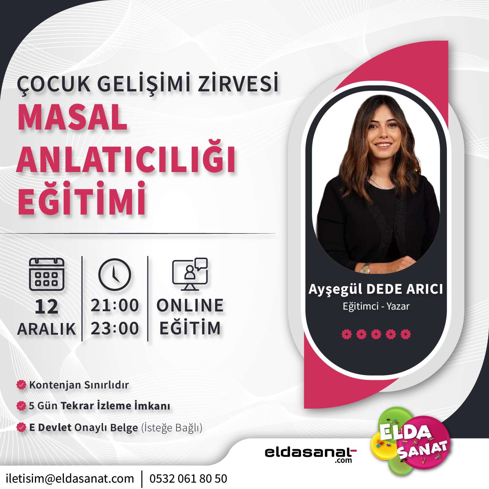 AYŞEGÜL DEDE MASAL ANLATICILIĞI YENİ MODÜL 
