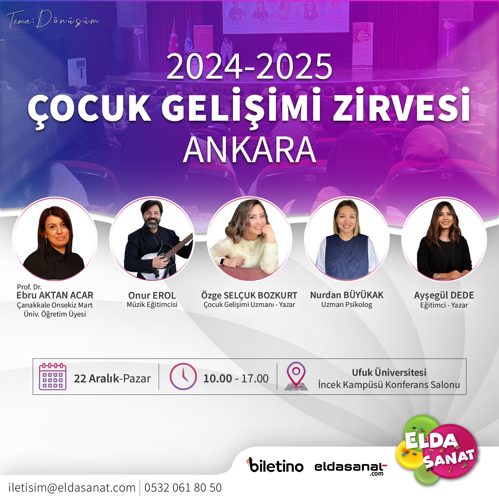 ANKARA ÇOCUK GELİŞİMİ ZİRVESİ 22  ARALIK