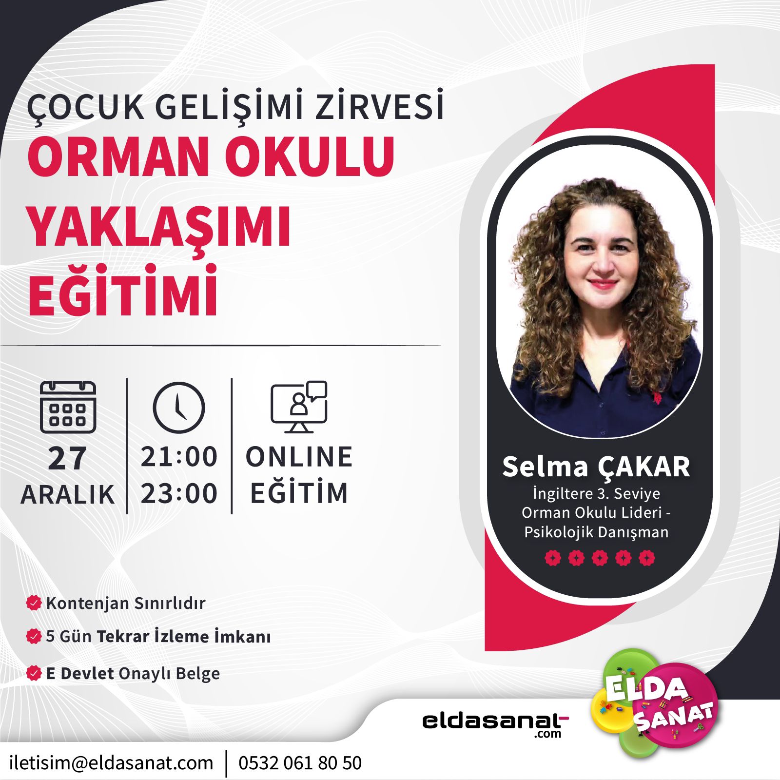ORMAN OKULU YAKLAŞIMI EĞİTİMİ ARALIK