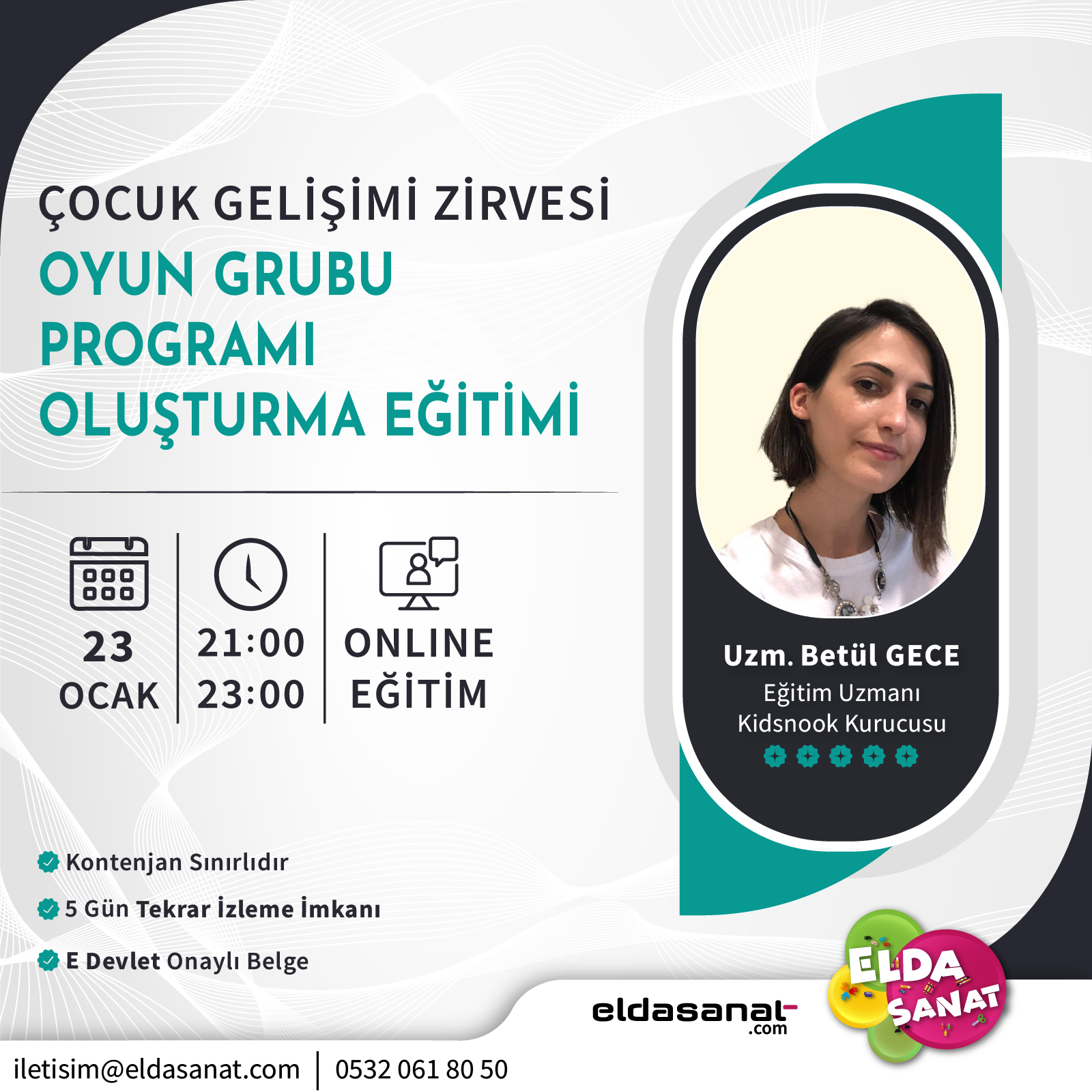 OYUN GRUBU PROGRAM OLUŞTURMA EĞİTİMİ