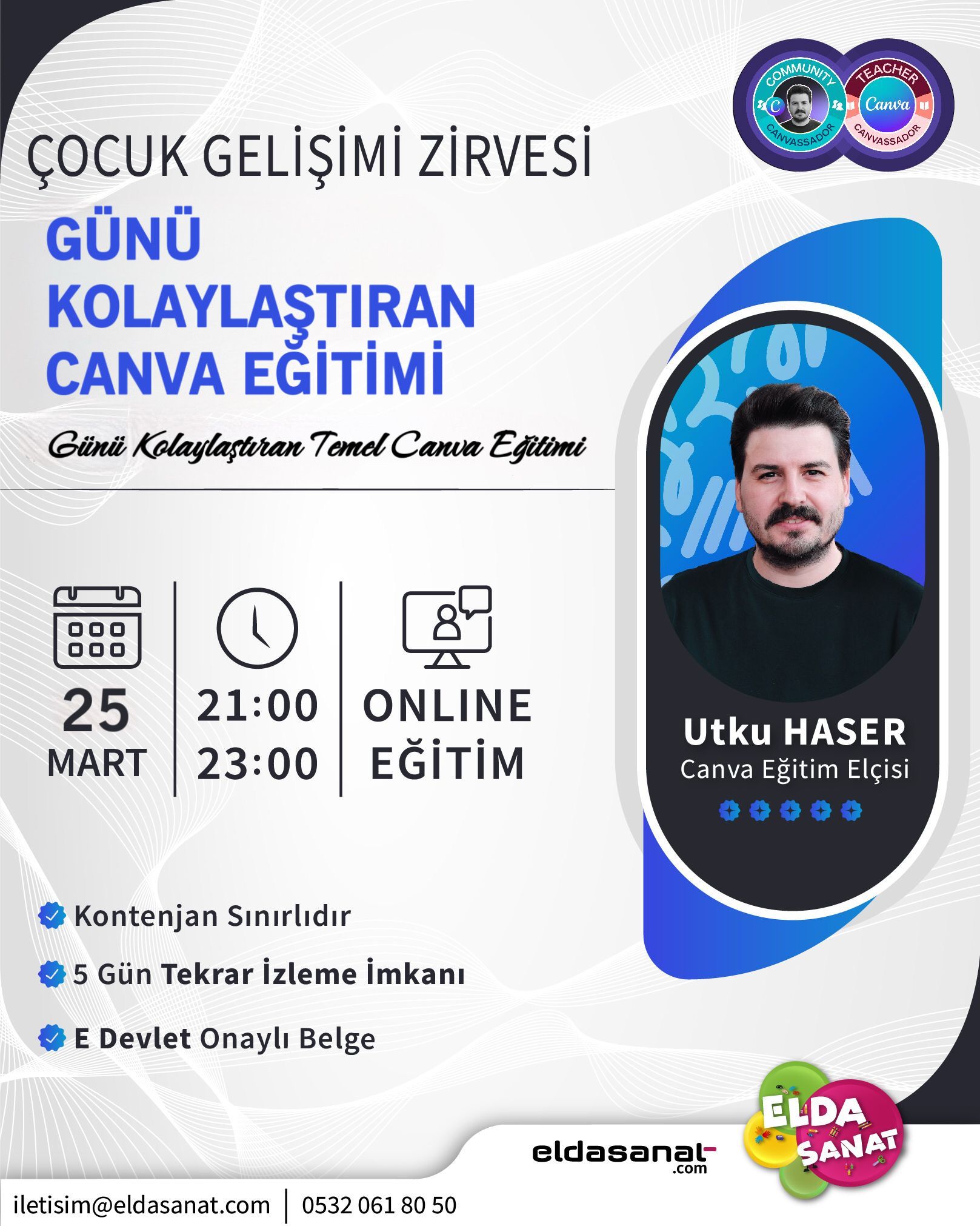 EĞİTİM İÇİN CANVA EĞİTİMİ 