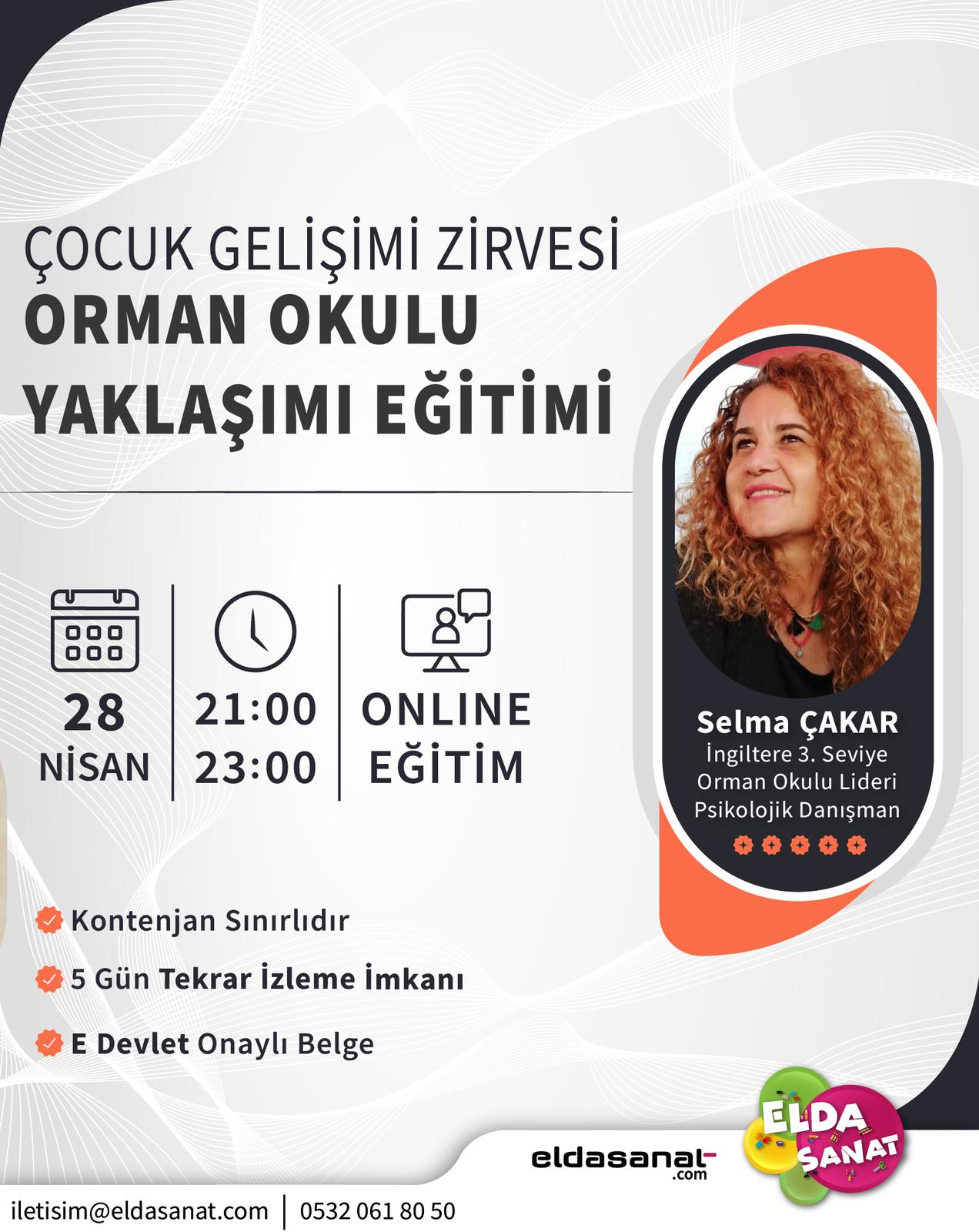 2025 ORMAN OKULU YAKLAŞIMI EĞİTİMİ