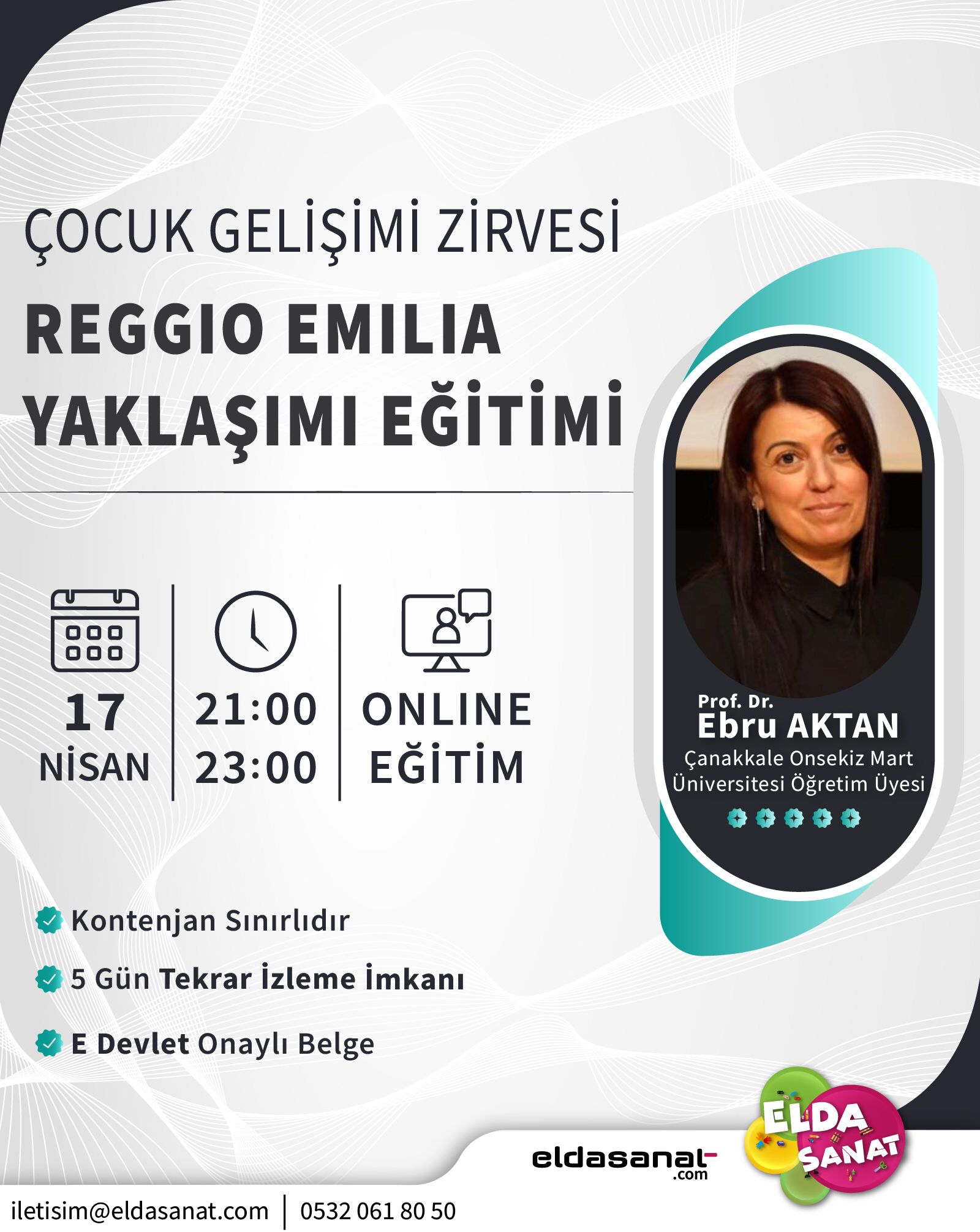 REGGİO EMİLİA YAKLAŞIMI EĞİTİMİ 2025