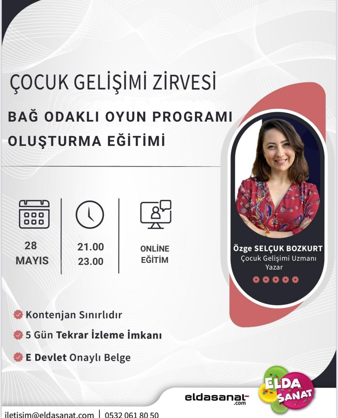 BAĞ ODAKLI OYUN PROGRAMI OLUŞTURMA EĞİTİMİ