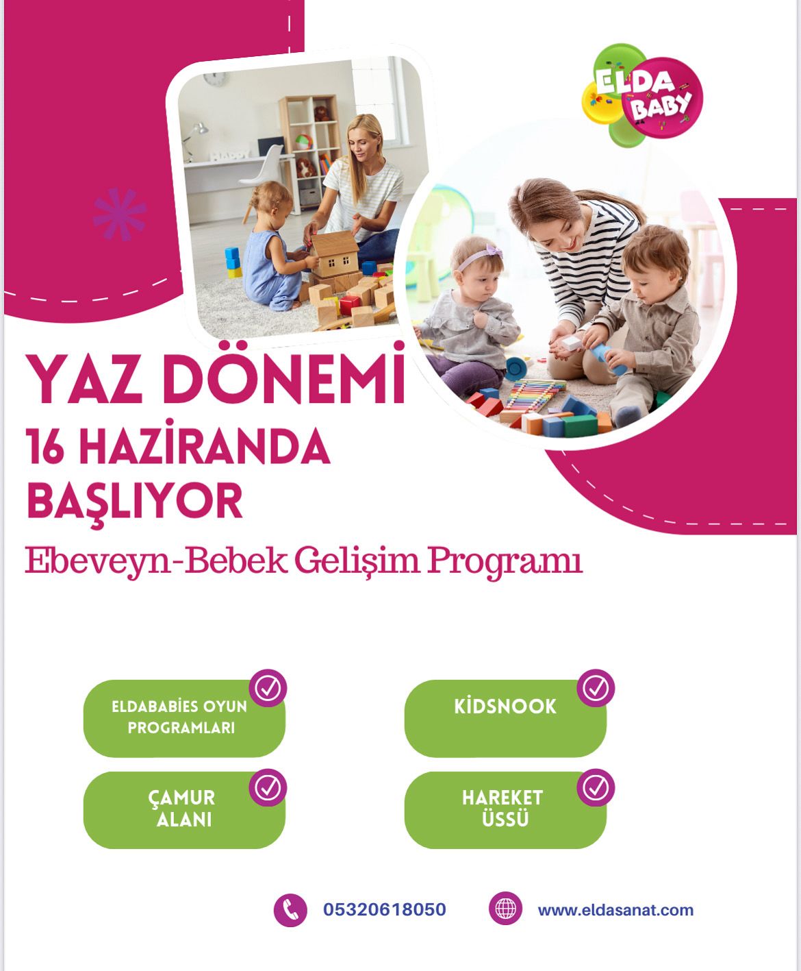 ELDABABİES YAZ DÖNEMİ GELİŞİM DESTEK PROGRAMI