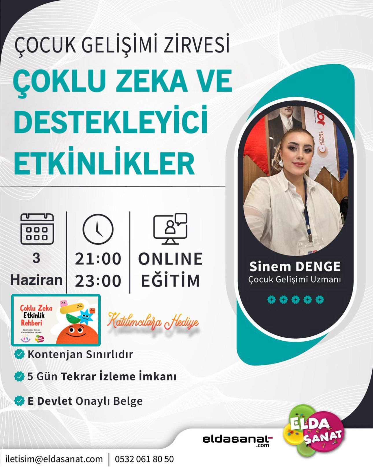 ÇOKLU ZEKA DESTEKLEYİCİ ETKİNLİKLER EĞİTİMİ MAYIS