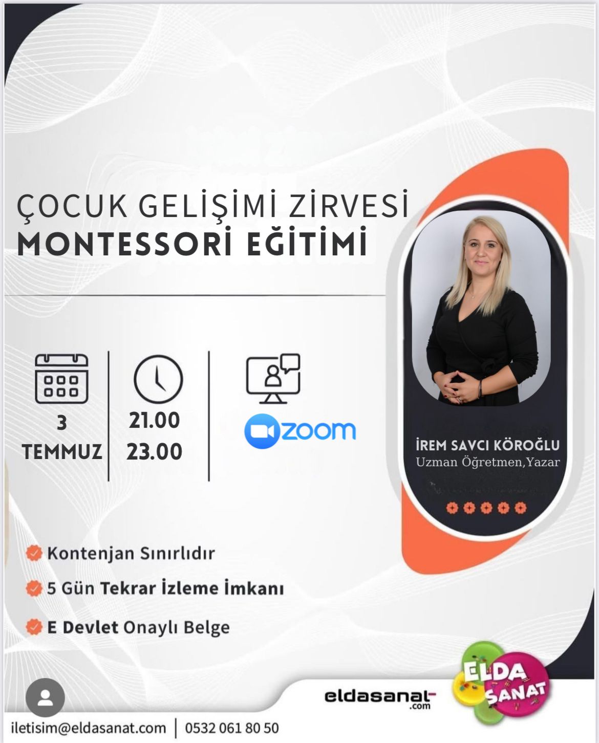 MONTESSORİ YAKLAŞIMI EĞİTİMİ 2025 