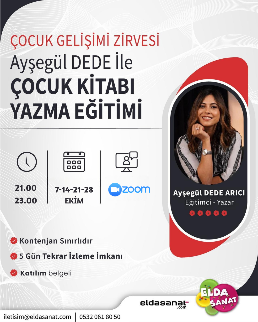 2025 EKİM AYI ÇOCUK KİTABI YAZMA EĞİTİMİ