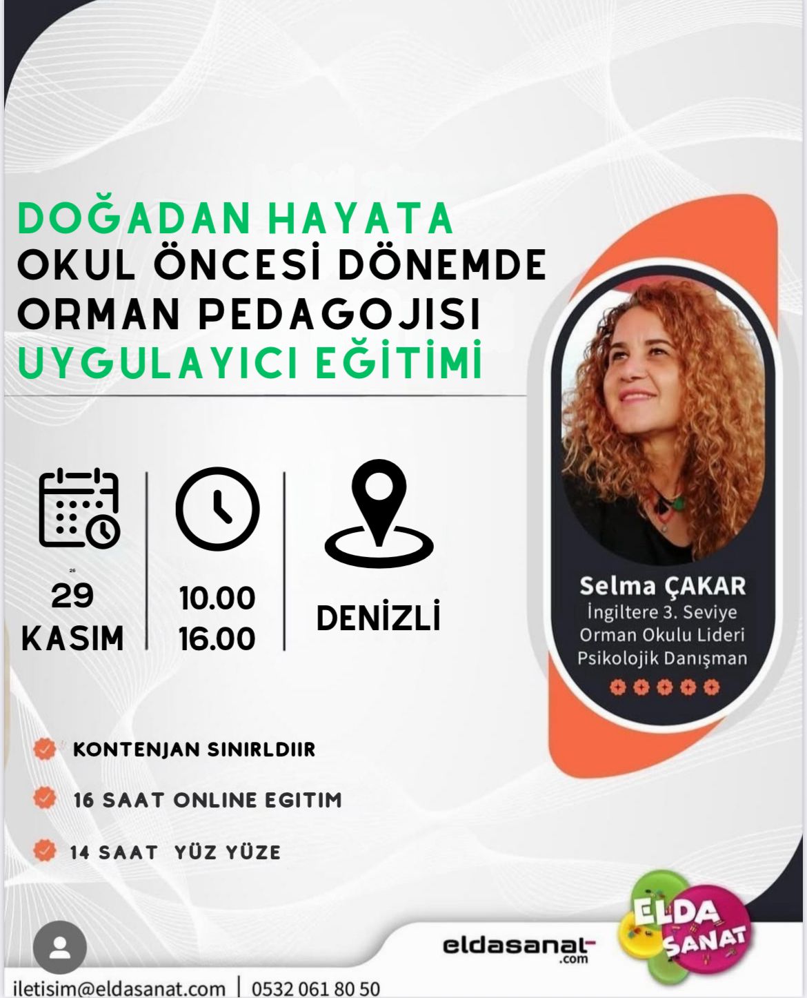 DOĞA PEDAGOJİSİ UYGULAYICI EĞİTİMİ DENİZLİ