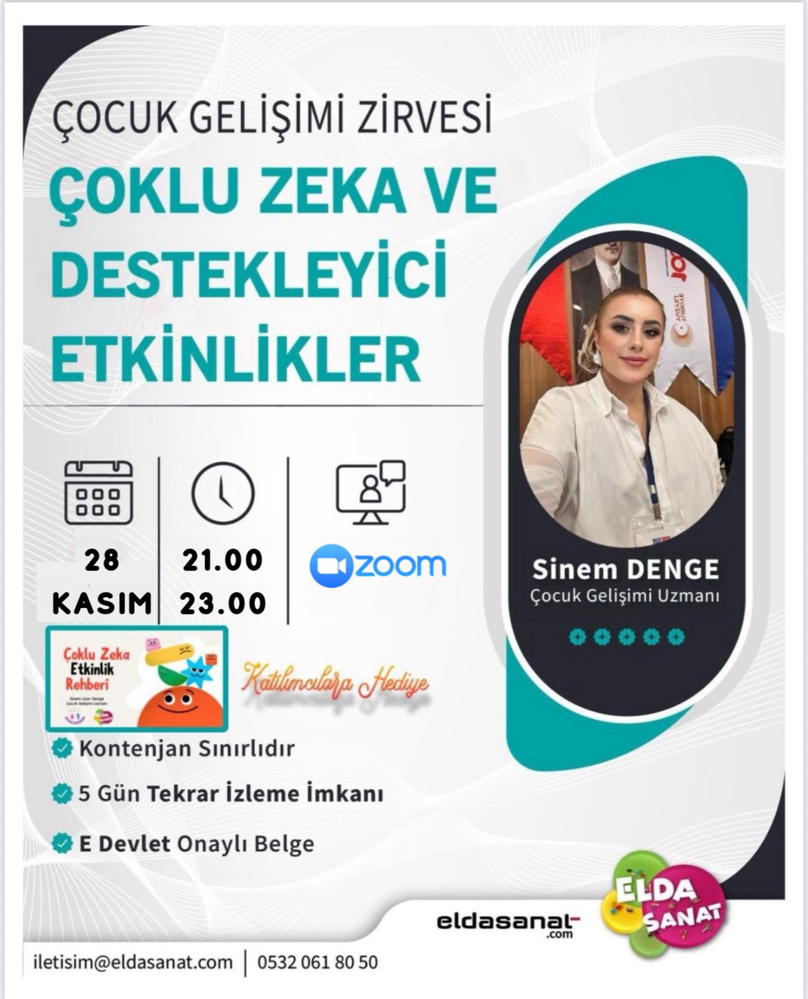 2025 ÇOKLU ZEKA DESTEKLEYİCİ ETKİNLİKLER