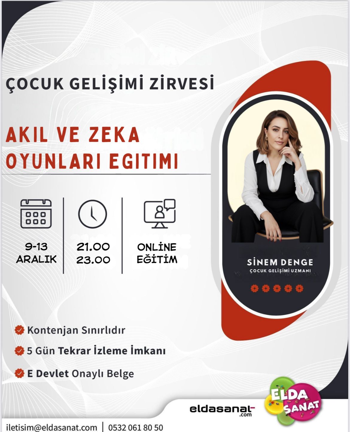 ARALIK AYI AKIL ZEKA OYUNLARI EĞİTİMİ