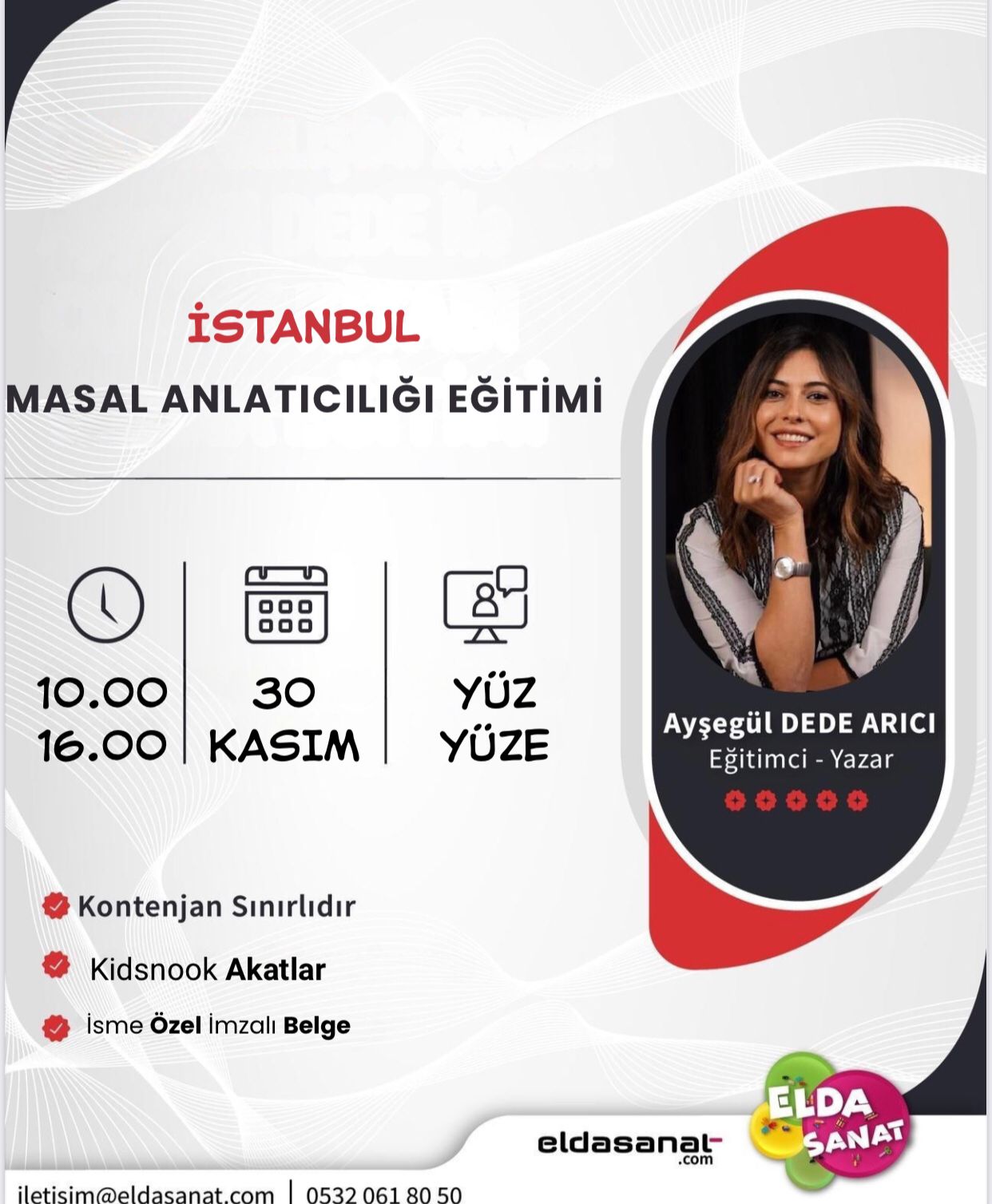 İSTANBUL MASAL ANLATICILIĞI EĞİTİMİ