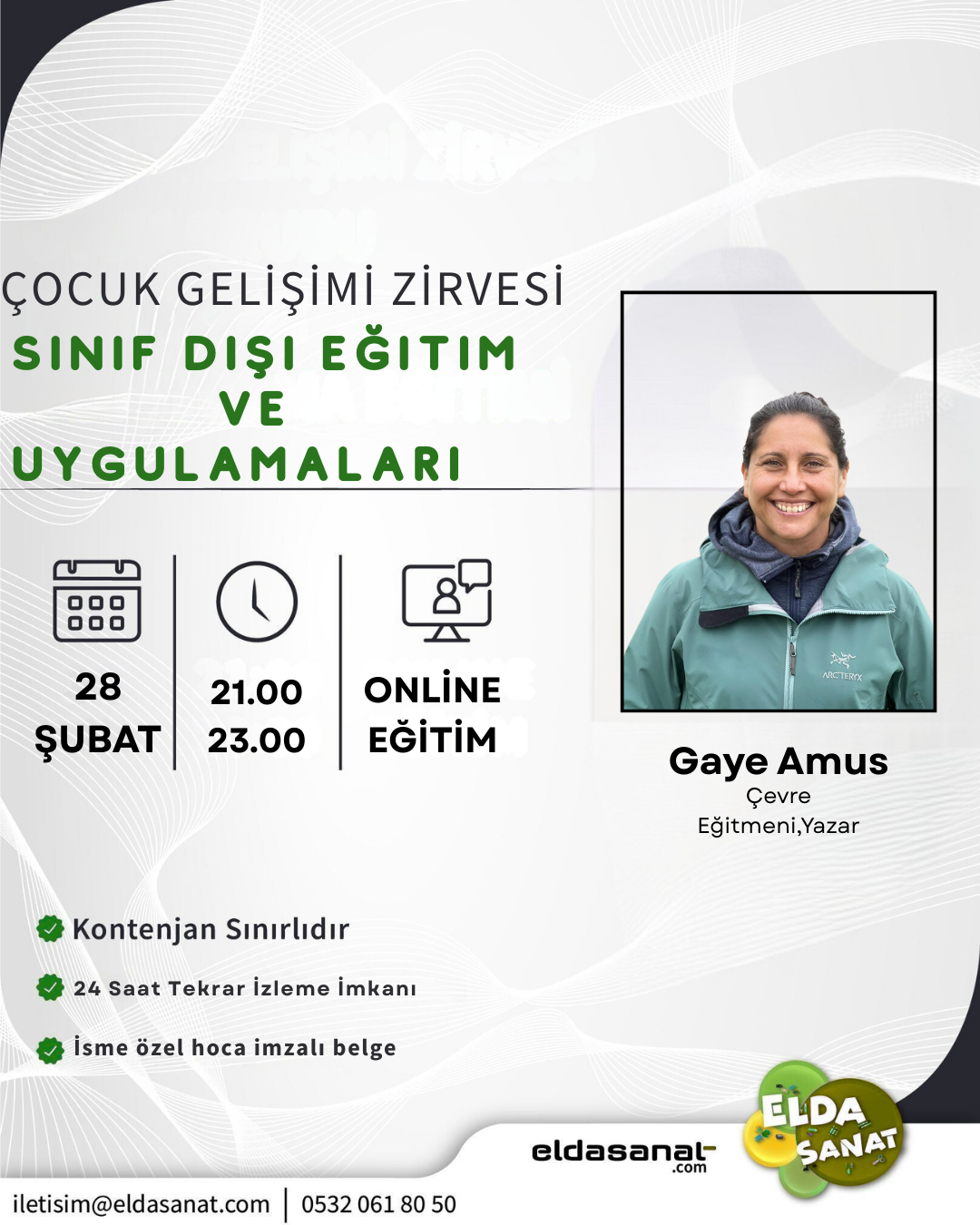 GAYE AMUS SINIF DIŞI EĞİTİM VE UYGULAMALARI 