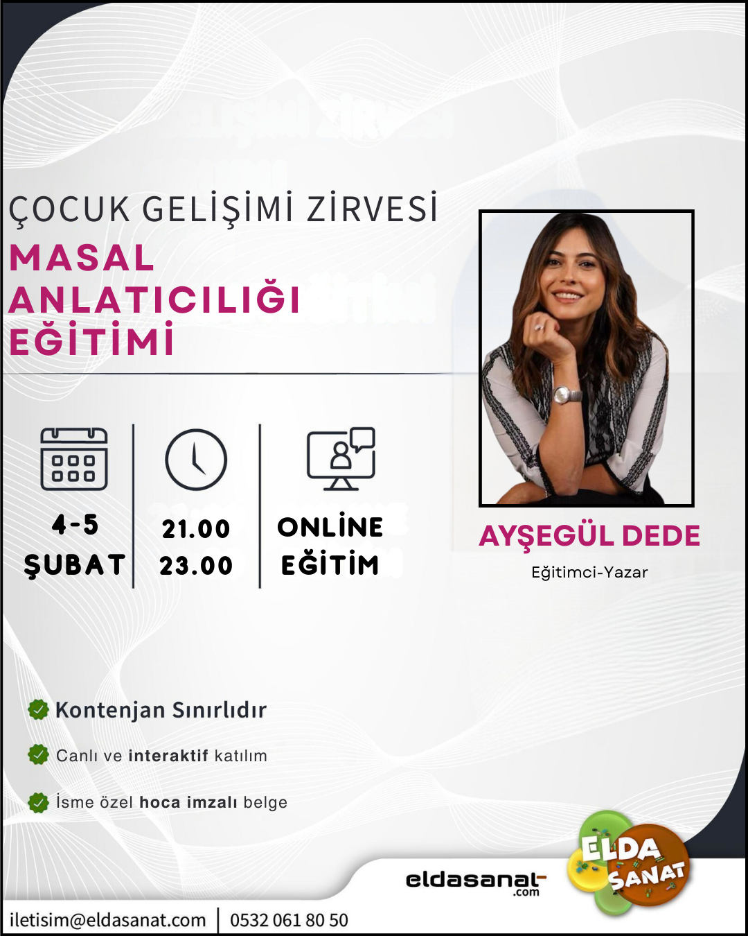 AYŞEGÜL DEDE İLE MASAL ANLATICILIĞI 2026