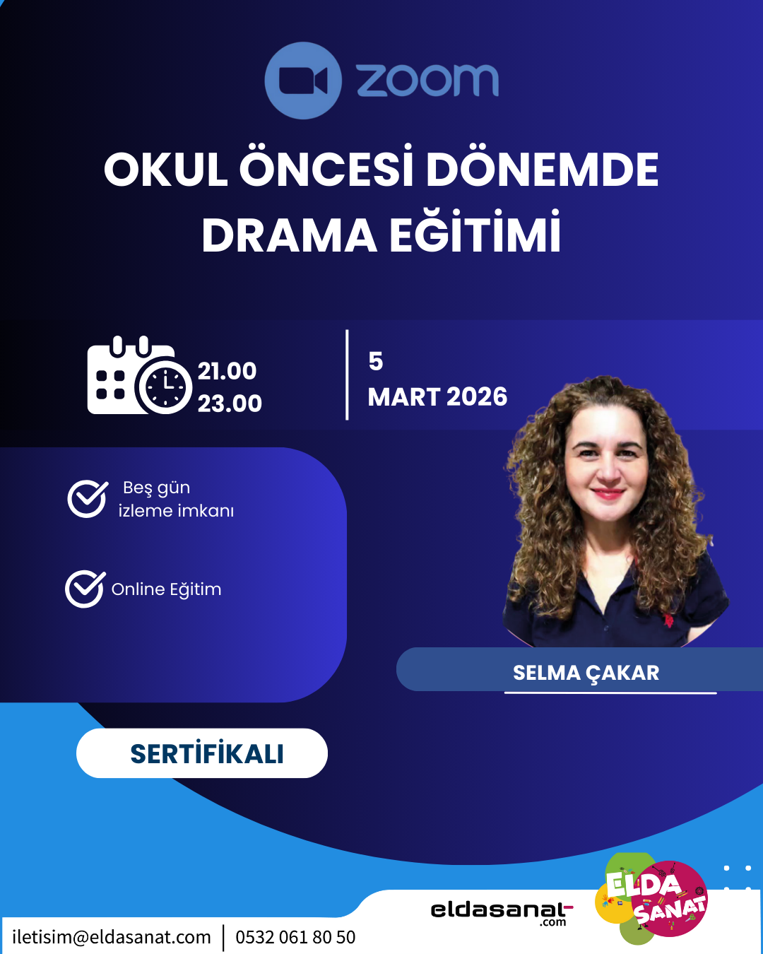 OKUL ÖNCESİ ÖĞRETMENLERİNE YÖNELİK DRAMA EĞİTİMİ 2026