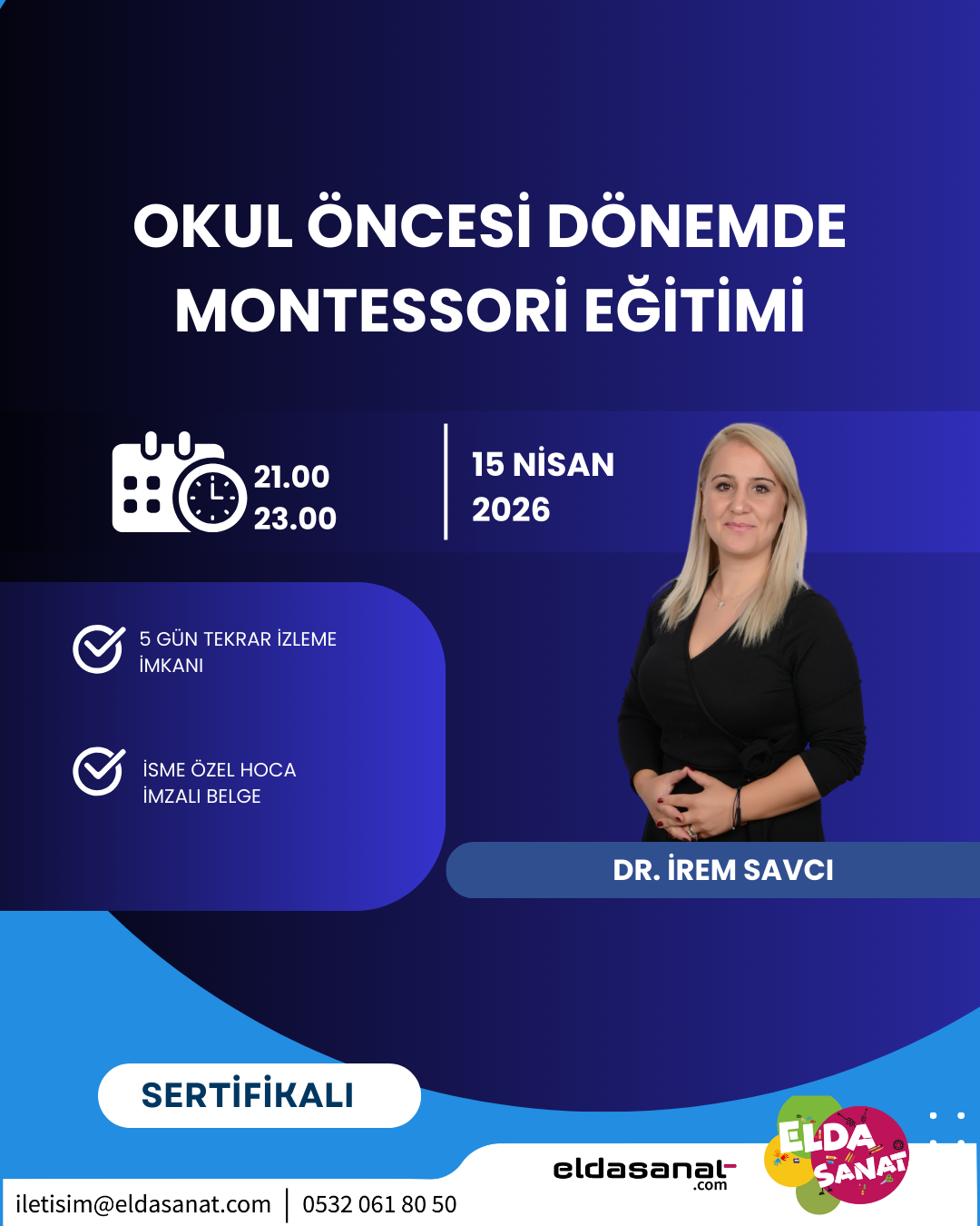 OKUL ÖNCESİ DÖNEMDE MONTESSORİ EĞİTİMİ NİSAN 2026