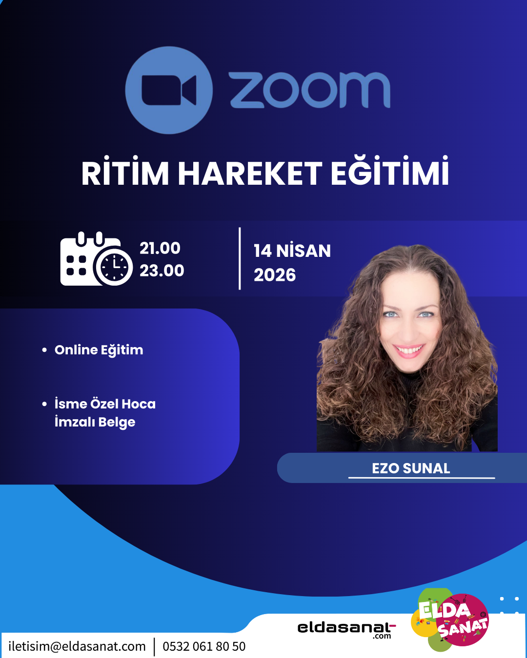 EZO SUNAL RİTİM HAREKET EĞİTİMİ NİSAN  AYI PROGRAMI
