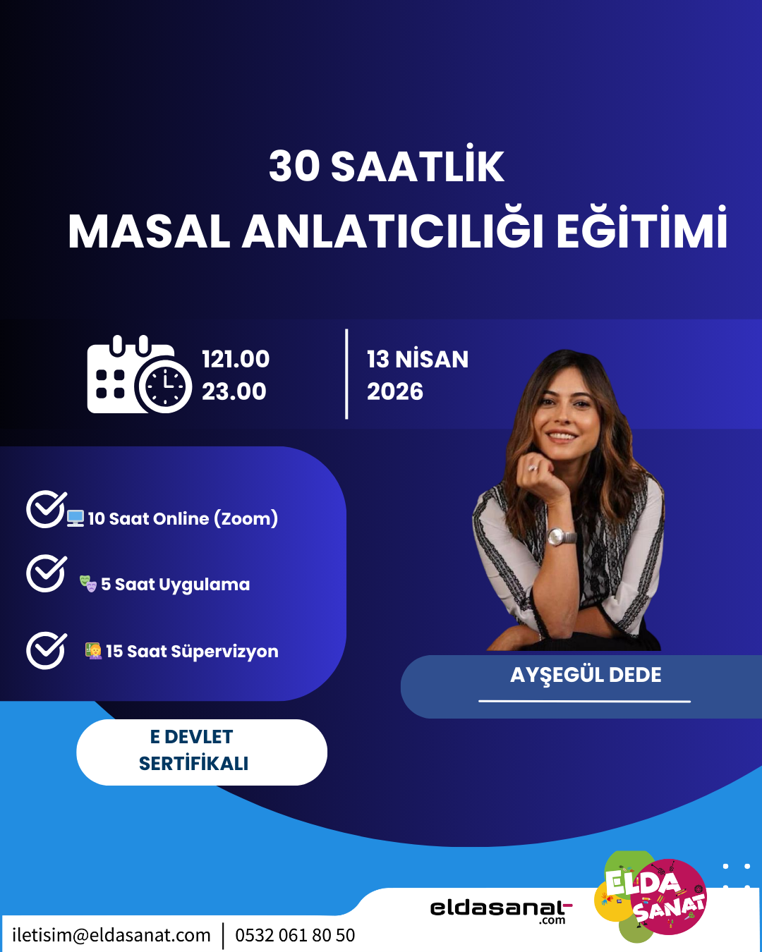 30 SAATLİK MASAL ANLATICILIĞI EĞİTİMİ 