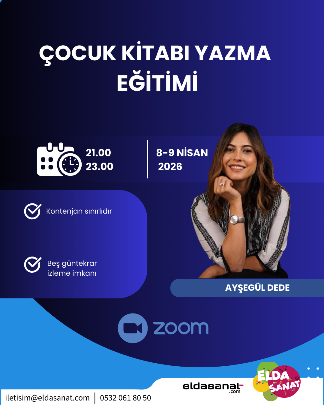 ÇOCUK KİTABI YAZMA EĞİTİMİ 8-9 NİSAN 