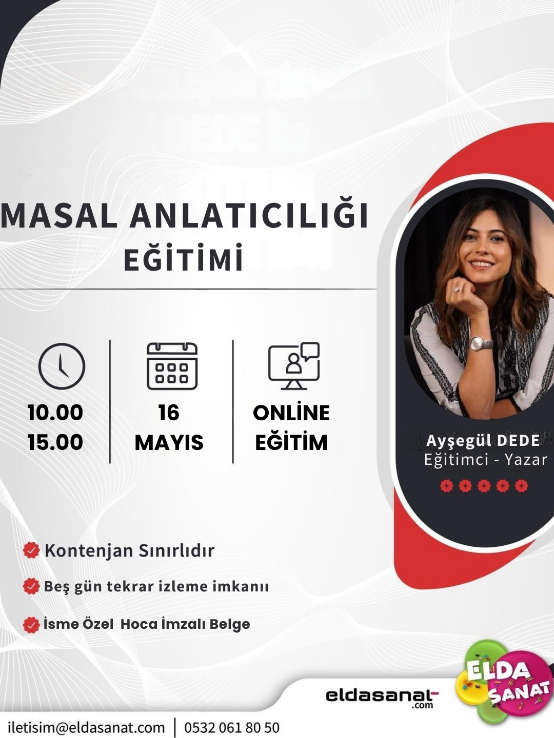 MASAL ANLATICILIĞI EĞİTİMİ 16 MAYIS SON PROGRAM