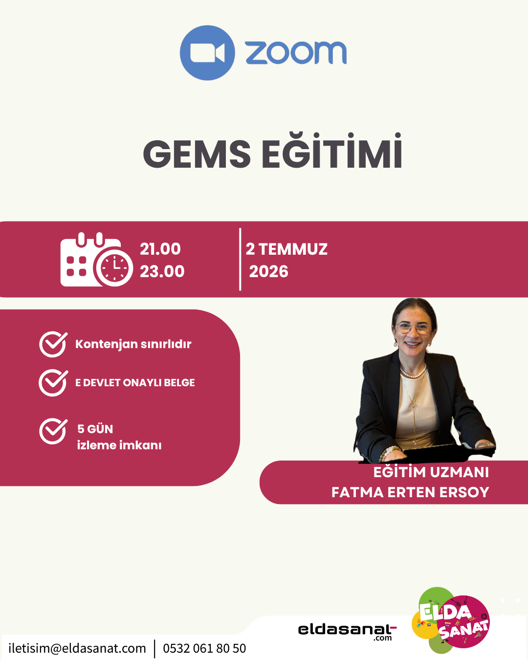 GEMS EĞİTİMİ 2026 TEMMUZ PROGRAMI 