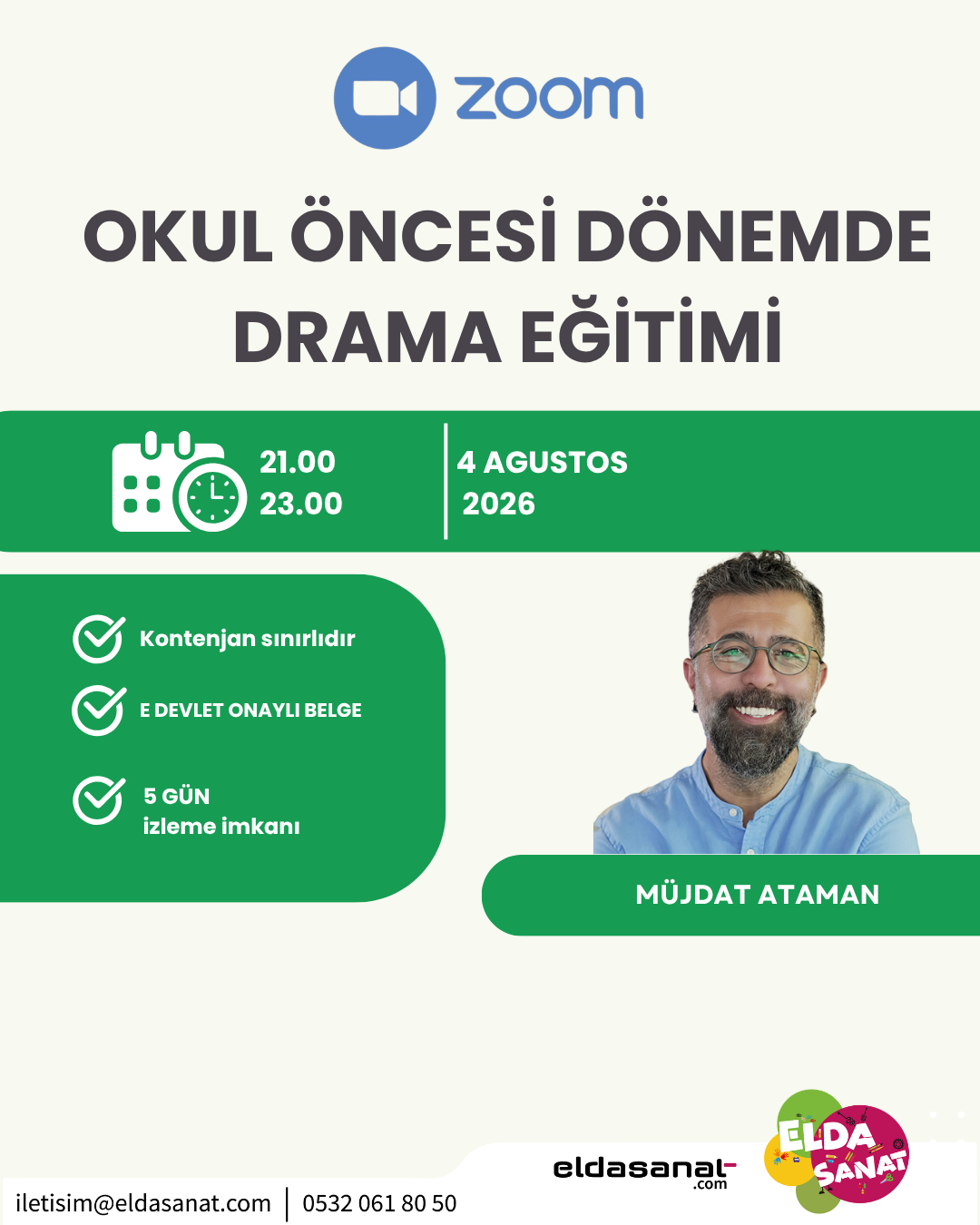 OKUL ÖNCESİ DÖNEMDE DRAMA EĞİTİMİ 2026 AGUSTOS 