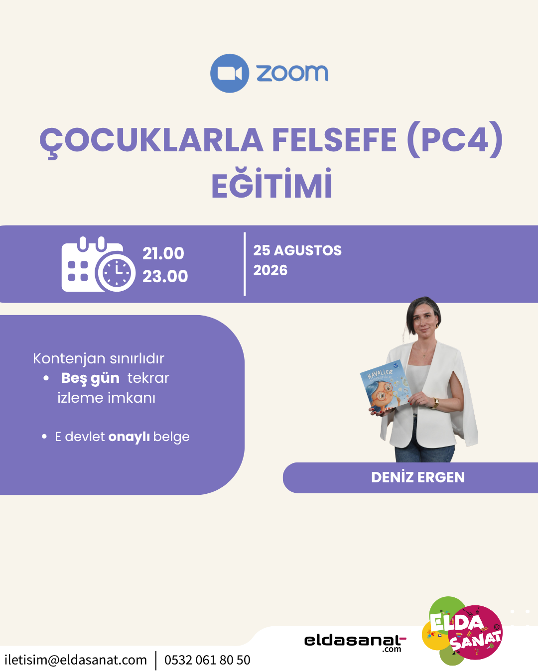 ÇOCUKLARLA FELSEFE 2026 AGUSTOS 