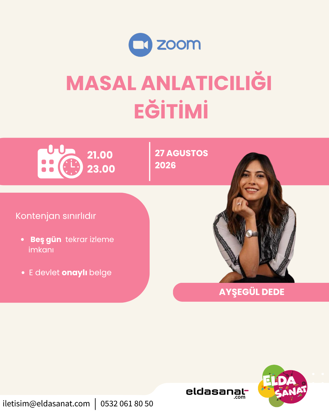 MASAL ANLATICILIĞI 2026 AGUSTOS 
