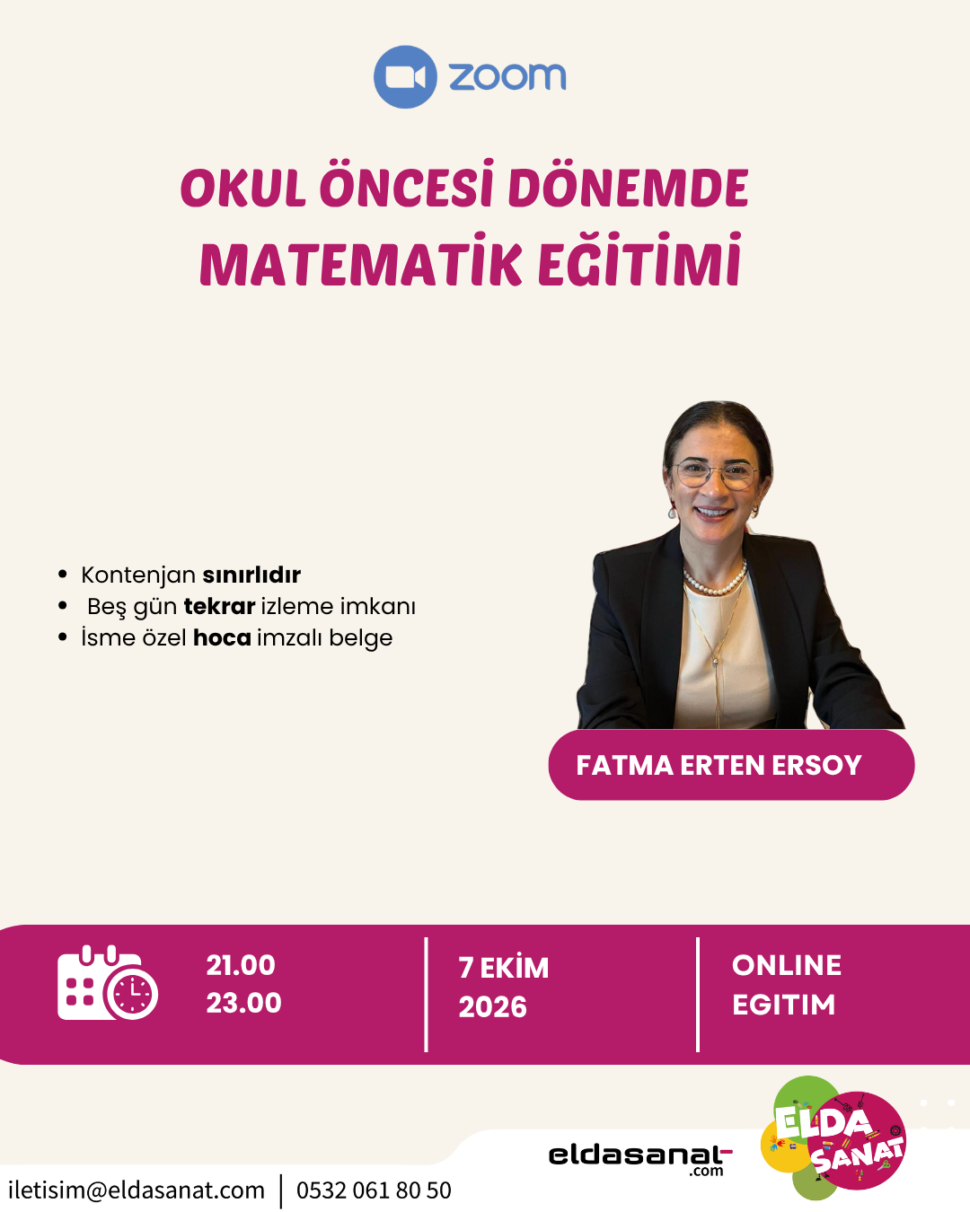OKUL ÖNCESİ DÖNEMDE MATEMATİK EĞİTİMİ 2026 EKİM 