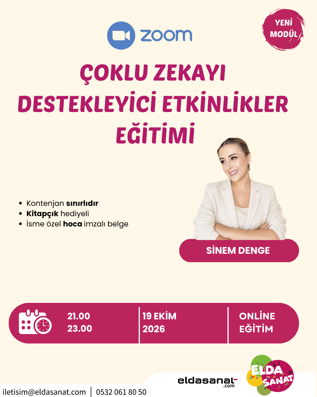 ÇOKLU ZEKAYI DESTEKLEYİCİ ETKİNLİKLER EĞİTİMİ 